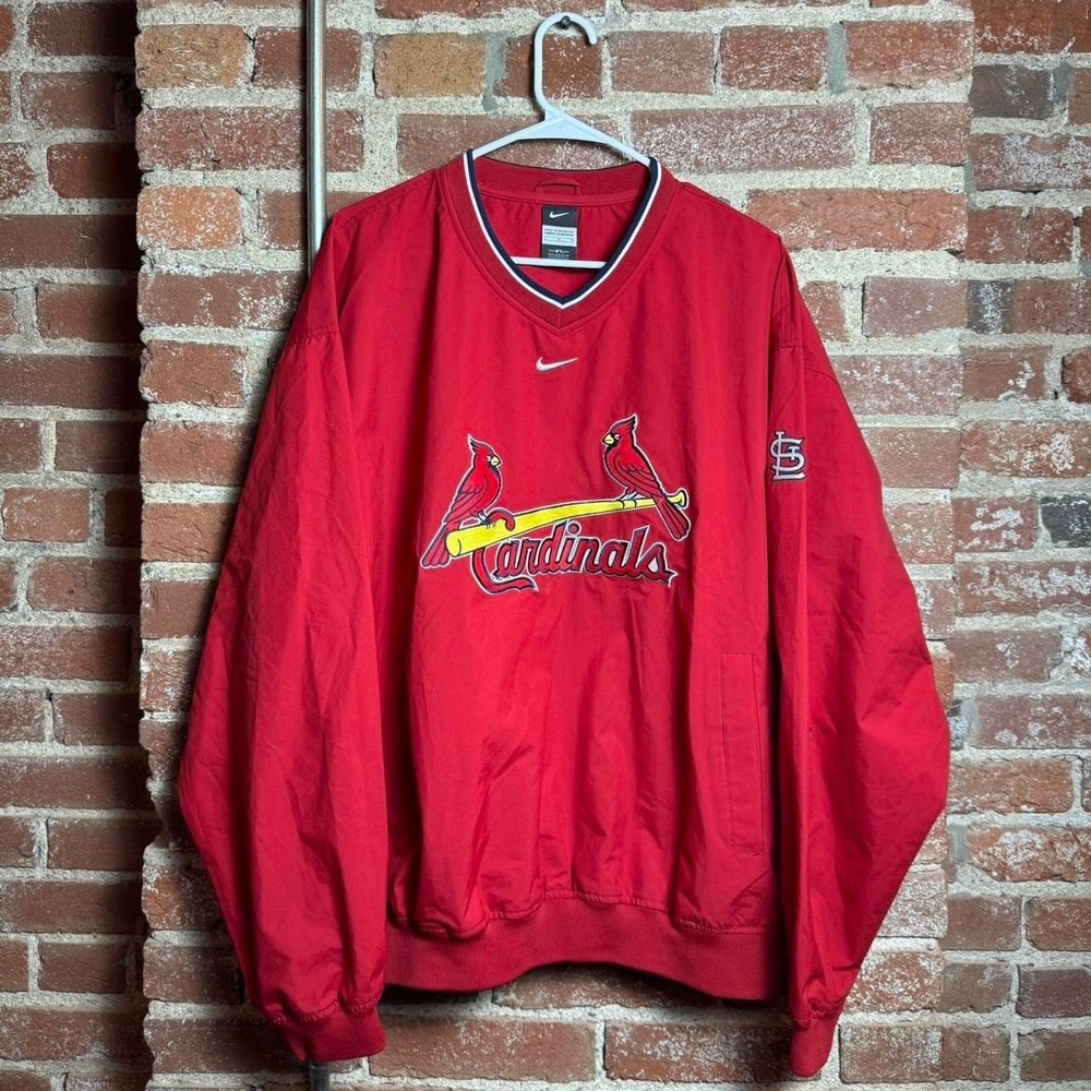 Vintage St Louis Cardinals MLB USA baseball jacket jumper Size XL